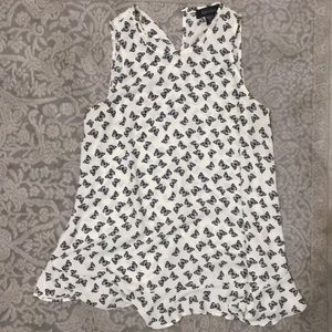 Butterfly Karen Kane flutter top